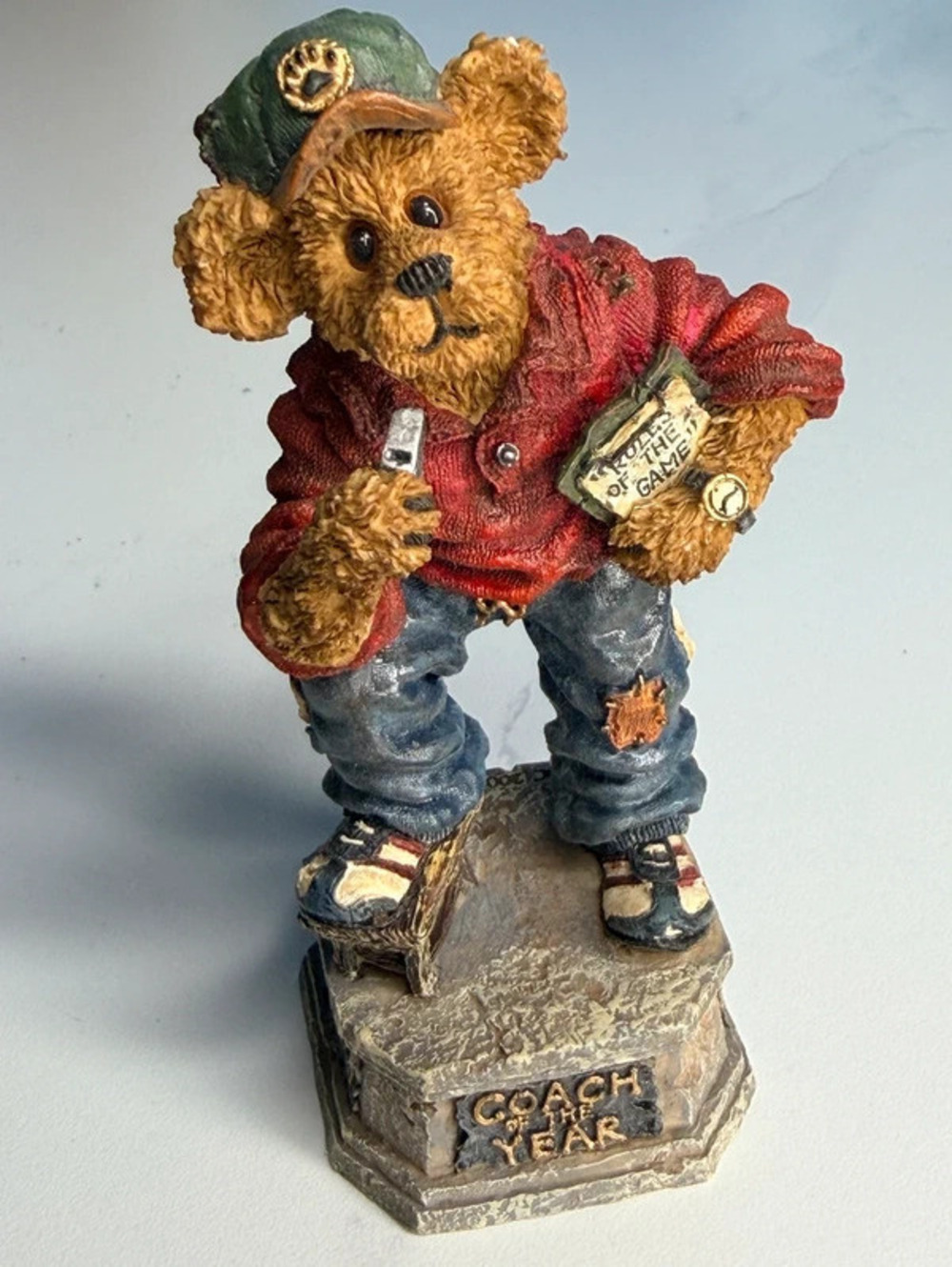 Boyds Bears Coach Grizberg Leading The Way Figurine sku25